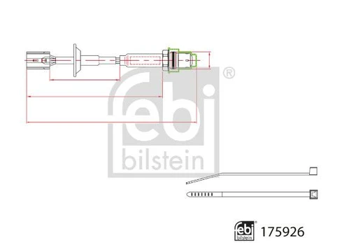 Lambda jutiklis FEBI BILSTEIN 175926