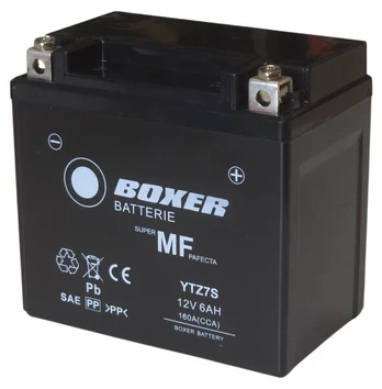 Akumuliatorius Boxer YTZ7S 12V 6Ah 160A