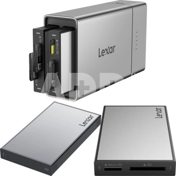 Lexar Professional Workflow Go I with SD/microSD reader and 2TB SSD