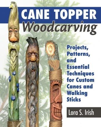 Cane Topper Wood Carving