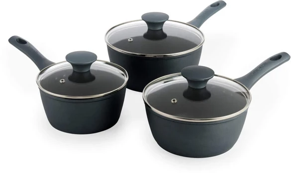Salter BW13591DU Megastone Excellence 3 Piece Pan Set