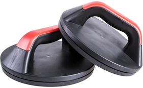 Pure2Improve Push-up Pro Set Handles for push-ups, Black/Red, 100% Polypropylene kaina