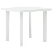 Sodo stalas, baltos spalvos, 80x75x72cm, plastikas kaina