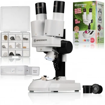 Mikroskopas, Bresser Junior Incident and transmitted light, 20x-50x