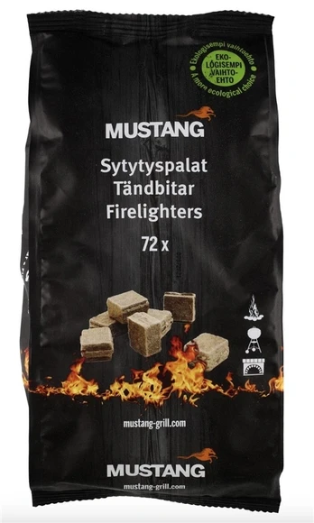 Uždegimo kubeliai "Mustang" 72vnt.