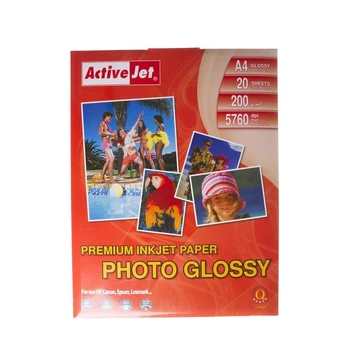 Fotopopierius ActiveJet AP4-200G20, blizgus