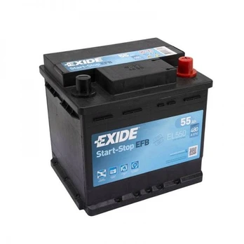 Akumuliatorius EXIDE EL550 12V 55Ah 540A D+