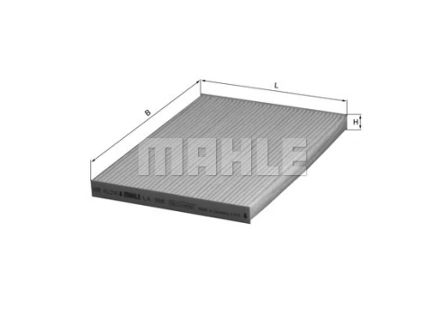 Salono filtras KNECHT LA396