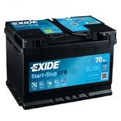 Starterio akumuliatorius EXIDE EL700 kaina