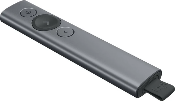 LOGITECH Spotlight Plus pristatymo nuotolinio valdymo pultas – SLATE B2B