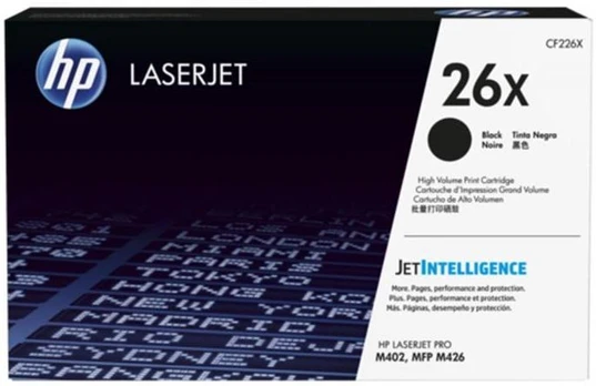 Hewlett Packard (HP) HP 26X -laservärikasetti, musta