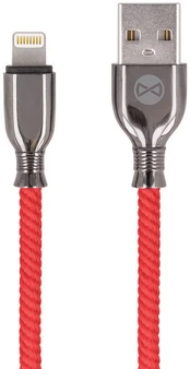 Laidas telefonui Forever USB - Lightning 1,0 m 3A kaina