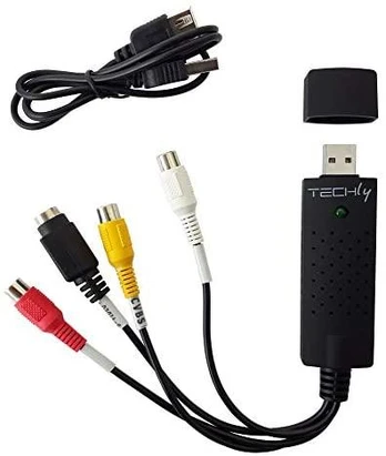 VHS į DVD kopijavimo įrenginys Techly USB 2.0