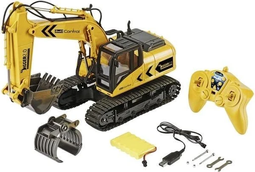 Konstruktorius Revell - Radijo bangomis valdomas RC Digger 2.0 Ekskavatorius, 24924