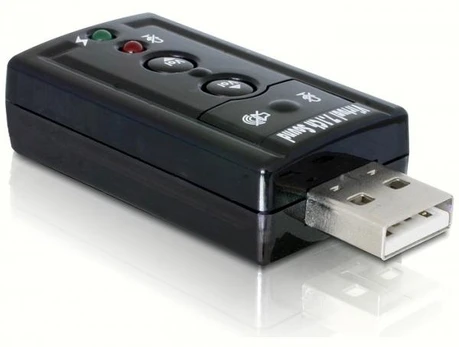 DELOCK USB garso plokštė 7.1 virtuali USB 2.0