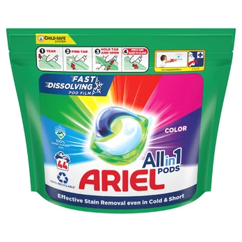 Skalbimo kapsulės Ariel Color, 44vnt l