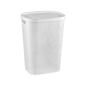 Skalbinių dėžė Curver Infinity Dots, 59 l, balta kaina