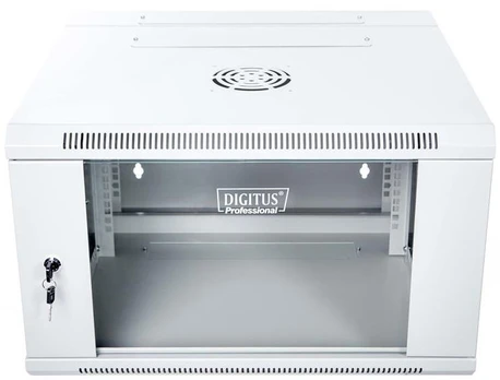 Serverių spinta Digitus Double Section Wall Cabinet 19" 6U/550 mm