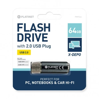 USB atmintinė Platinet X-Depo