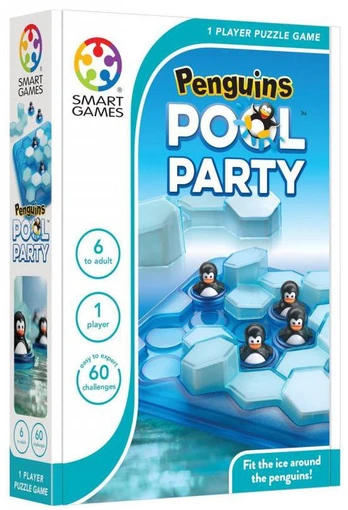SMART GAMES žaidimas Penguins Pool Party, SG431