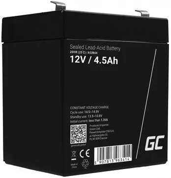 GREENCELL Battery AGM VRLA 12V 4.5Ah | AGM44