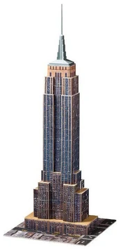 3D dėlionė Ravensburger Empire State Building, 13.9 cm x 6.3 cm