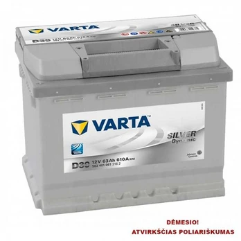 Varta Akumuliatorius 63 Ah 610 A EN 12V