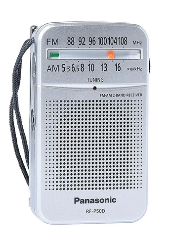 Nešiojamas radijo imtuvas Panasonic