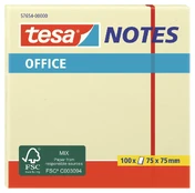 Lipnūs lapeliai TESA Office Notes, 75mm x 75mm, 100 lapelių kaina