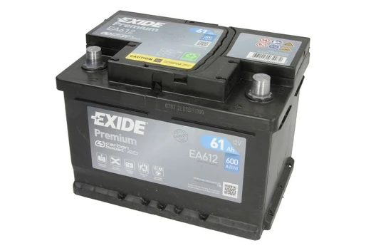 Starterio akumuliatorius EXIDE EA612