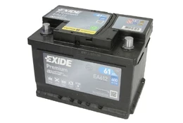 Starterio akumuliatorius EXIDE EA612 kaina
