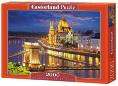 Dėlionė Castorland Puzzle Budapest view at dusk, 2000 d. kaina