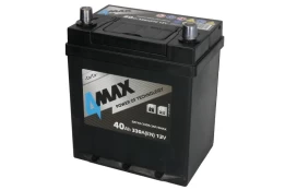 Akumuliatorius 4MAX BAT40/330R/JAP/4MAX 12V 40Ah 330A D+ kaina