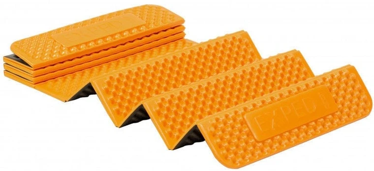 Turistinis kilimėlis Exped FlexMat Medium, oranžinis/pilkas, 183 x 52 cm
