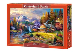 Dėlionė Castorland Puzzle Mountain Hideaway, 1500 d. kaina