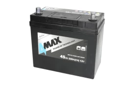 Akumuliatorius 4MAX BAT45/330R/JAP/4MAX 12V 45Ah 330A D+ kaina