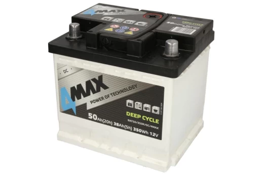 Akumuliatorius 4MAX BAT50/350R/DC/4MAX 12V 50Ah D+