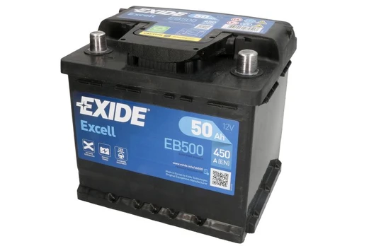 Starterio akumuliatorius EXIDE EB500