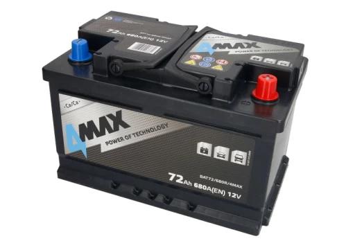 Akumuliatorius 4MAX BAT72/680R/4MAX 12V 72Ah 680A D+