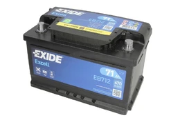 Starterio akumuliatorius EXIDE EB712 kaina