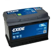 Starterio akumuliatorius EXIDE EB740 kaina