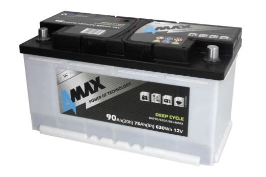 Akumuliatorius 4MAX BAT90/630R/DC/4MAX 12V 90Ah D+