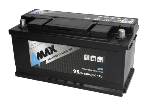 Akumuliatorius 4MAX BAT95/850R/EFB/4MAX 12V 95Ah 850A D+