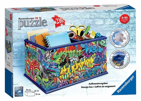 3D dėlionė Ravensburger Graffiti 12111, 23 cm x 16 cm