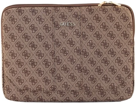 Nešiojamų kompiuterių dėklas Guess, ruda, 13"