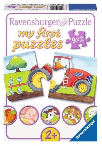 Dėlionė Ravensburger My First puzzle 07333, 18 cm x 10 cm
