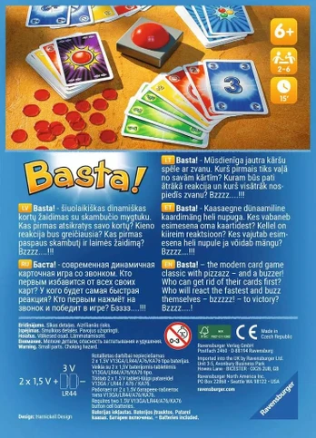 Stalo žaidimas Ravensburger Basta! 26734