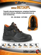 BETA Darbo batai BE7243PL/45 kaina