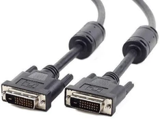 Kabelis DVI DUAL LINK 3M/CC-DVI2-BK-10 GEMBIRD kaina