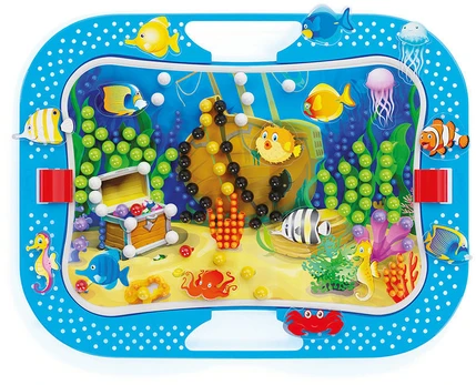 QUERCETTI rinkinys OCEAN FUN FISH & PEGS, 00969